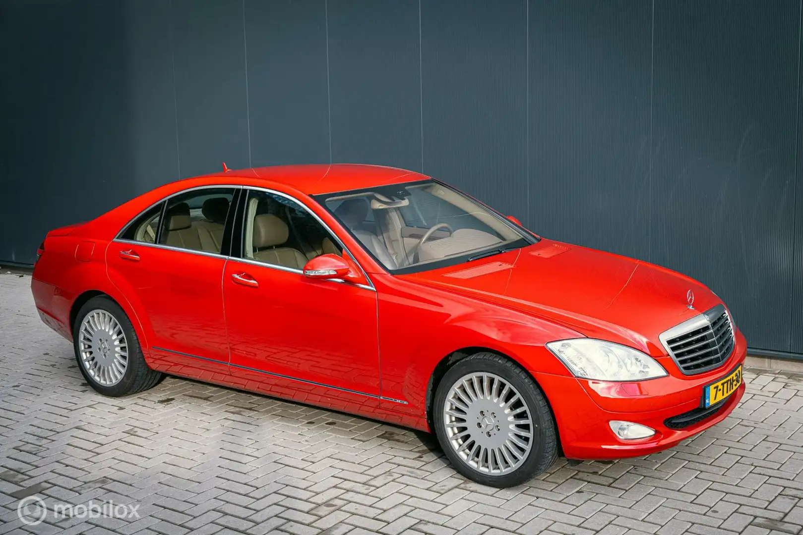 Mercedes-Benz S 350 Prestige Rojo - 1
