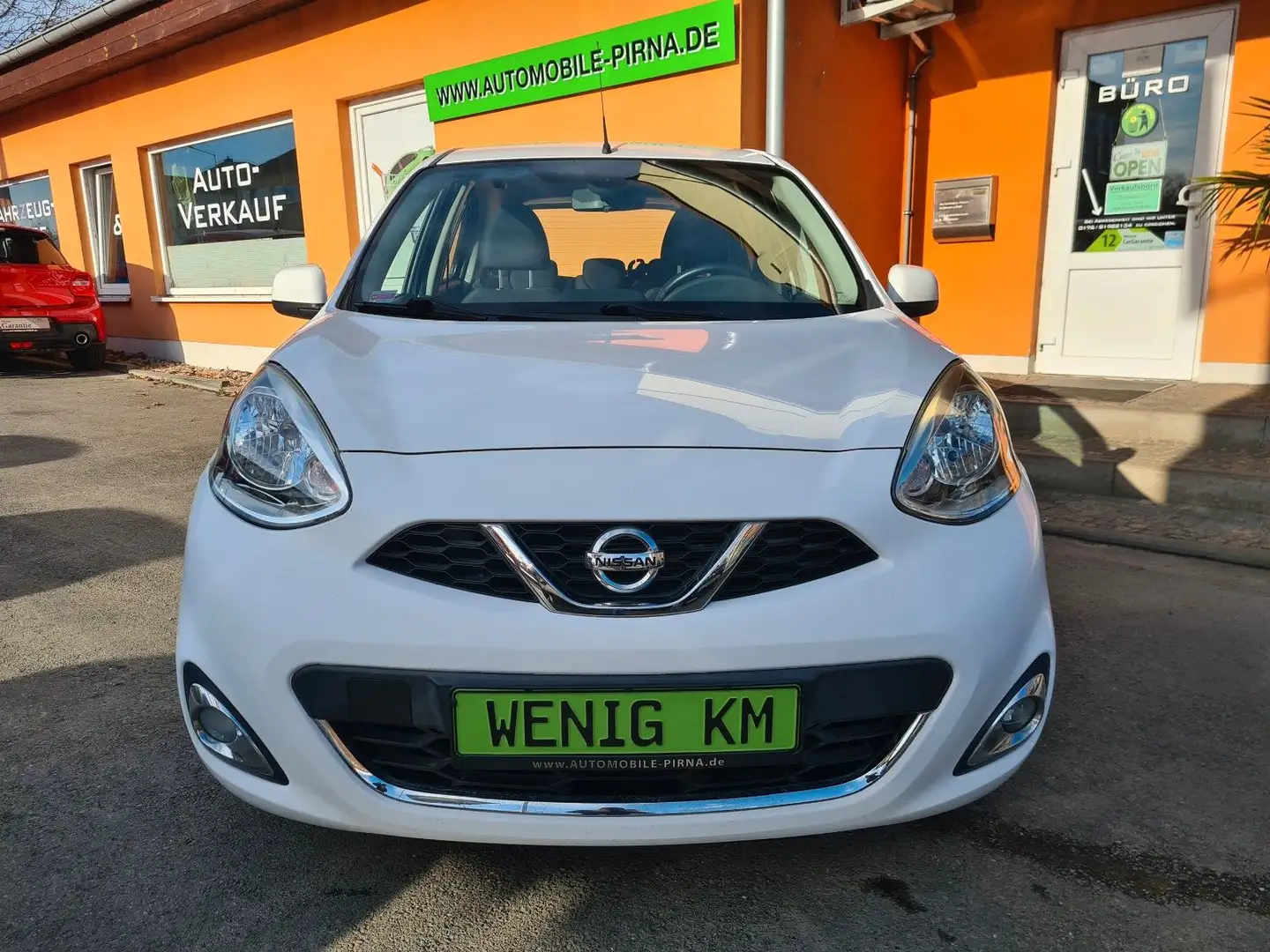 Nissan Micra 1.2 Acenta mit Klimaaut.+SHZ+GRA Blanco - 2
