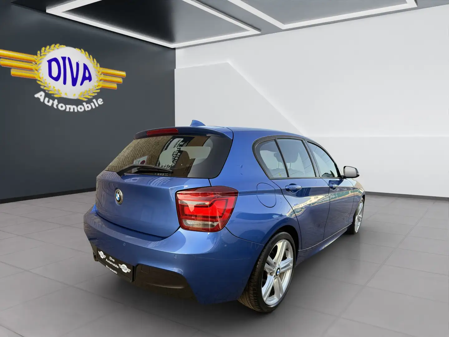 BMW 125 125 i M Sportpaket Automatik Blau - 2