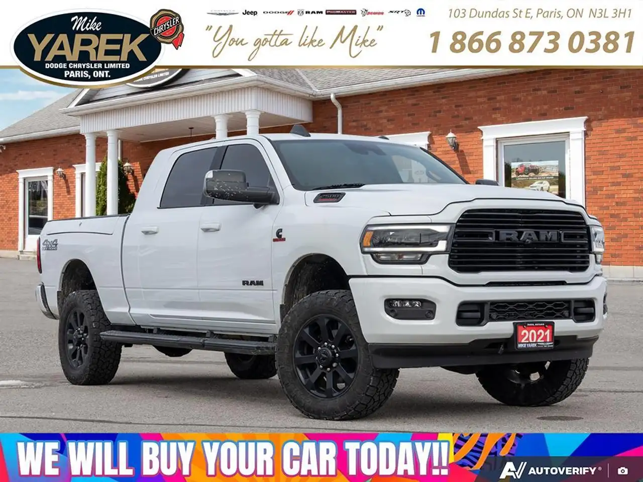 2021 RAM 2500