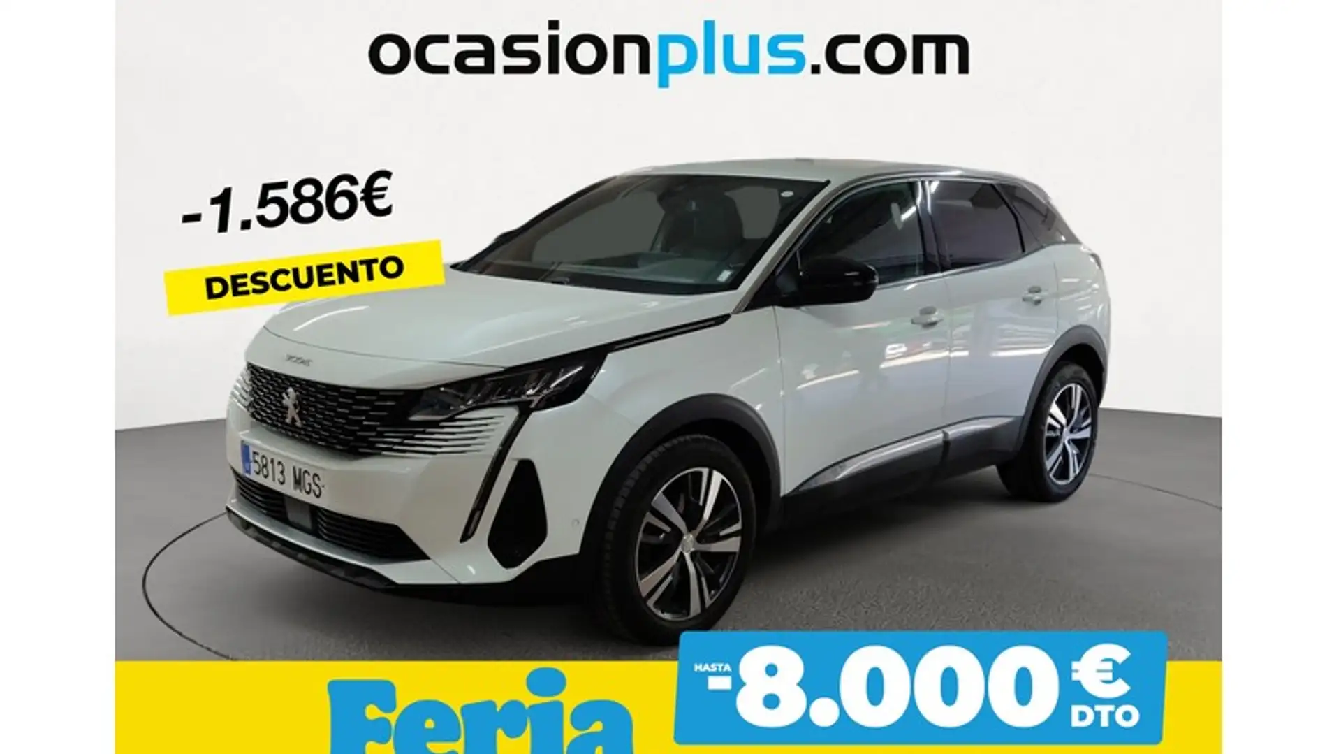 Peugeot 3008 1.2 PureTech S&S Allure 130 Blanc - 1