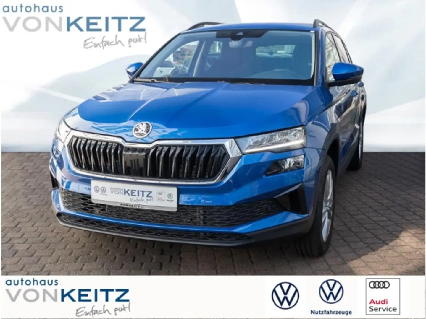 Skoda Karoq ACT 1.5 TSI DSG EU6e Синій - 1