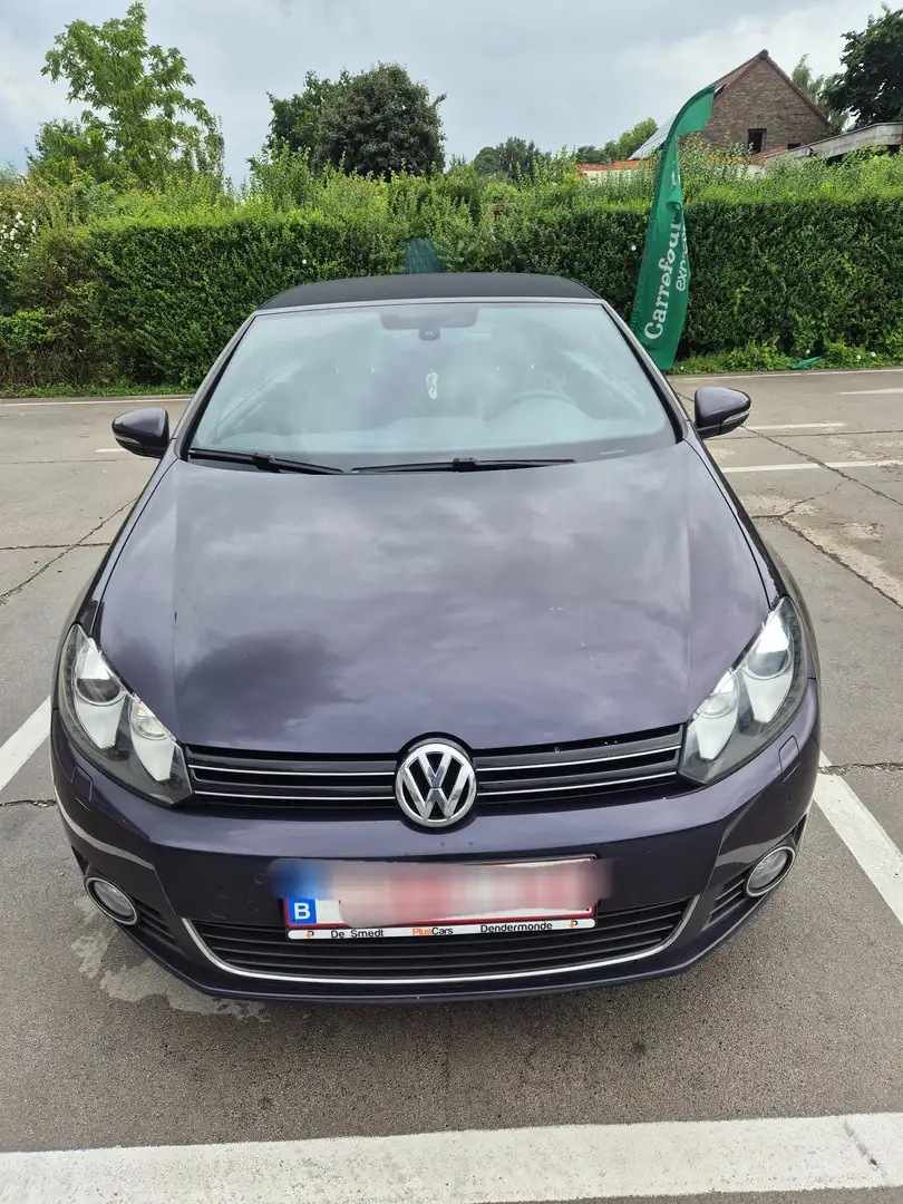 Volkswagen Golf Cabriolet Golf Cabrio 1.4 TSI DSG Life Bleu - 1