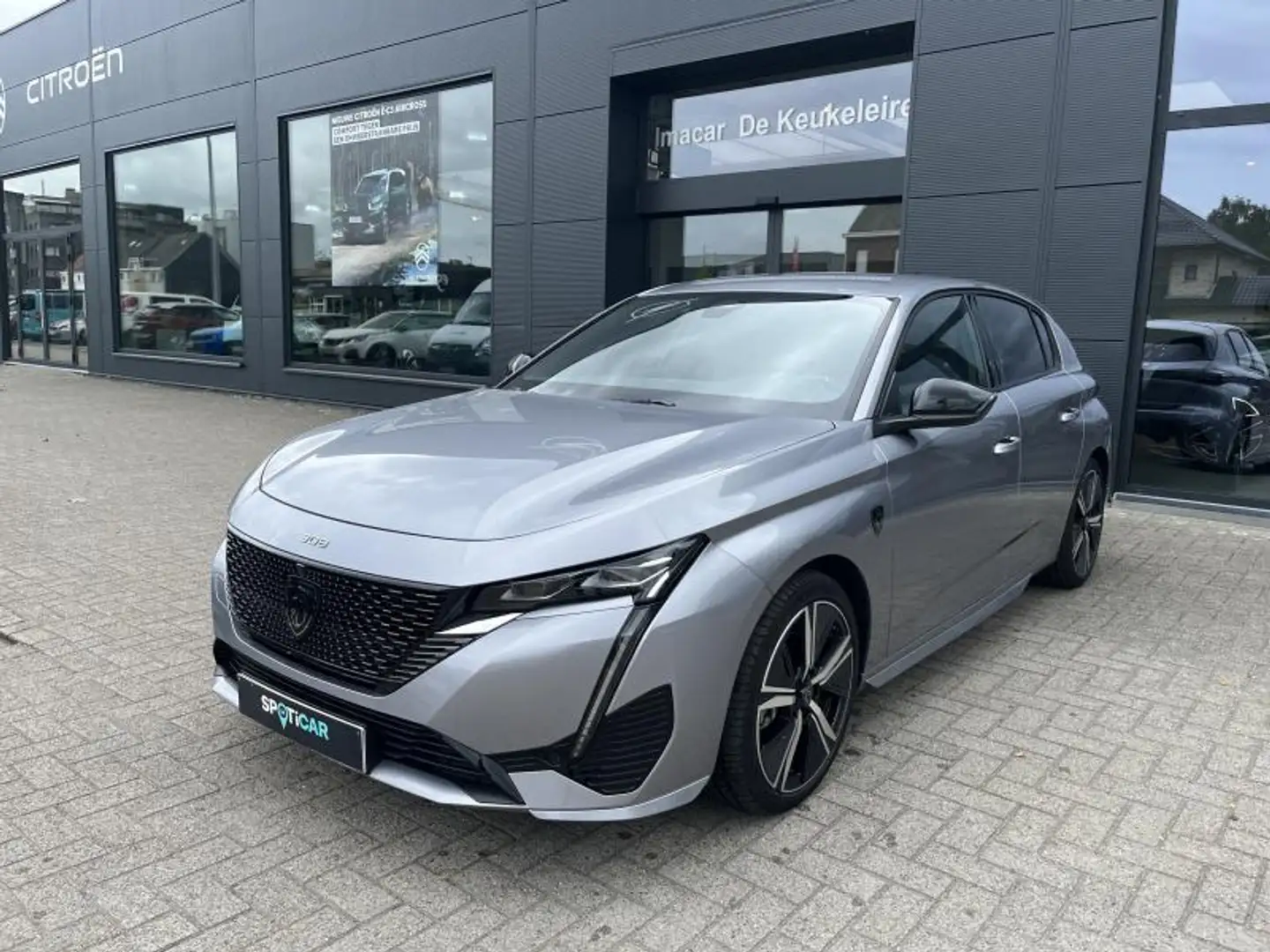 Peugeot 308 308 GT Hybrid 145 e-DCS6 AUTOM Plateado - 1