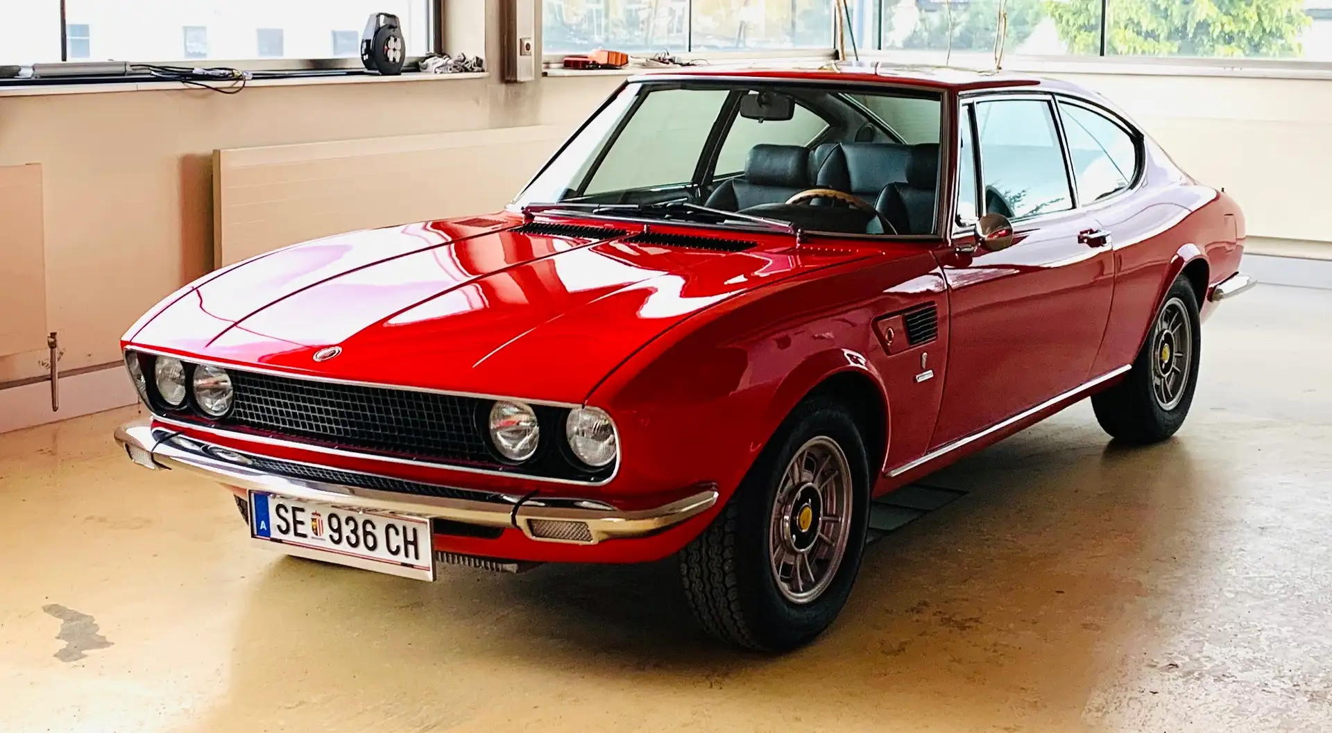 Ferrari 246 Fiat Dino 2400 Coupe Red - 1