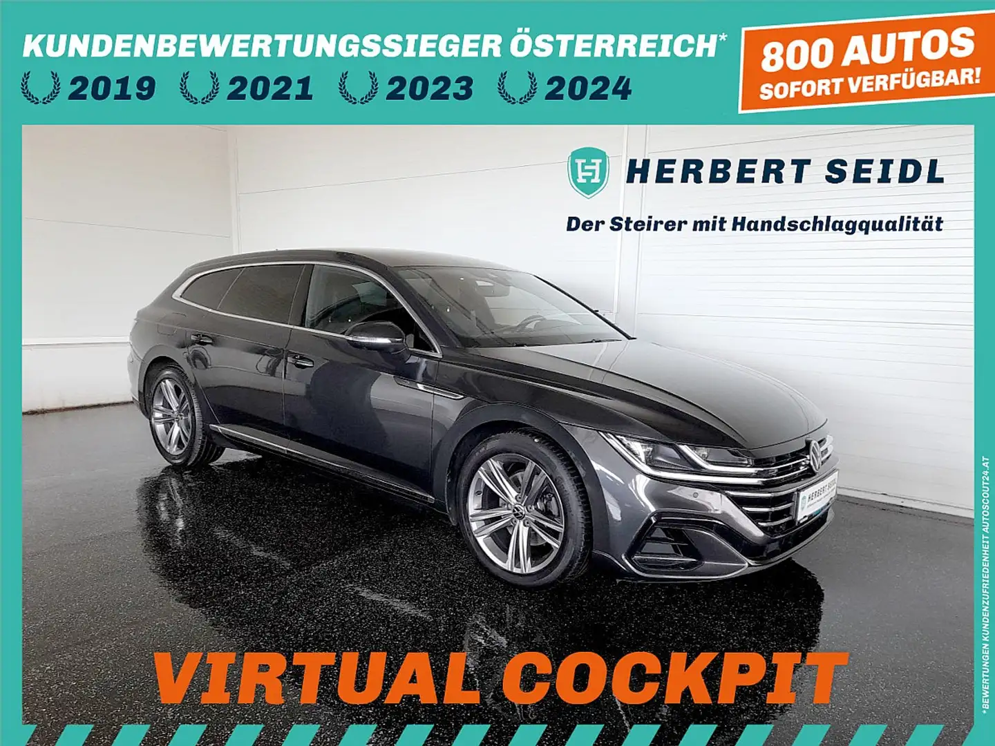 Volkswagen Arteon SB R-LINE 2,0 TDI DSG *STANDHZG / LED MIT DYN B... Grau - 1