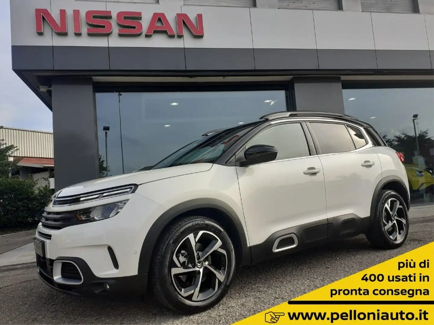 Citroen C5 Aircross 130 EAT8 AUTOMATICA FEEL PACK 1°PROP-KM CERTIFIC Blanco - 1