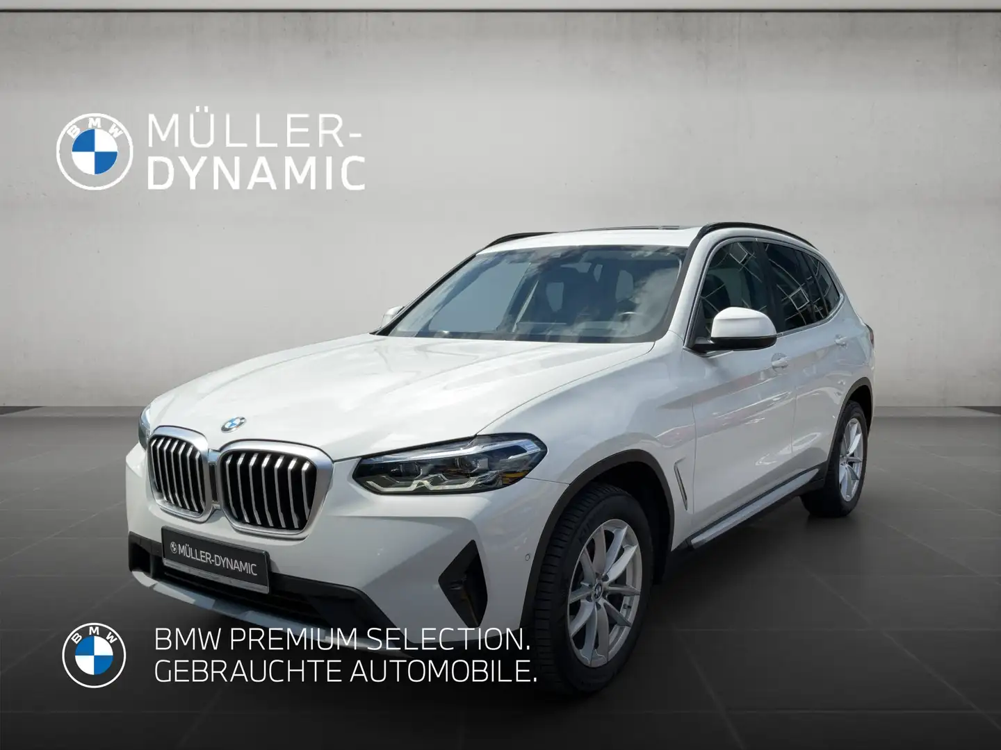 BMW X3 xDrive20d LED PANO RÜCKFAHR SHZ DAB WLAN Weiß - 1