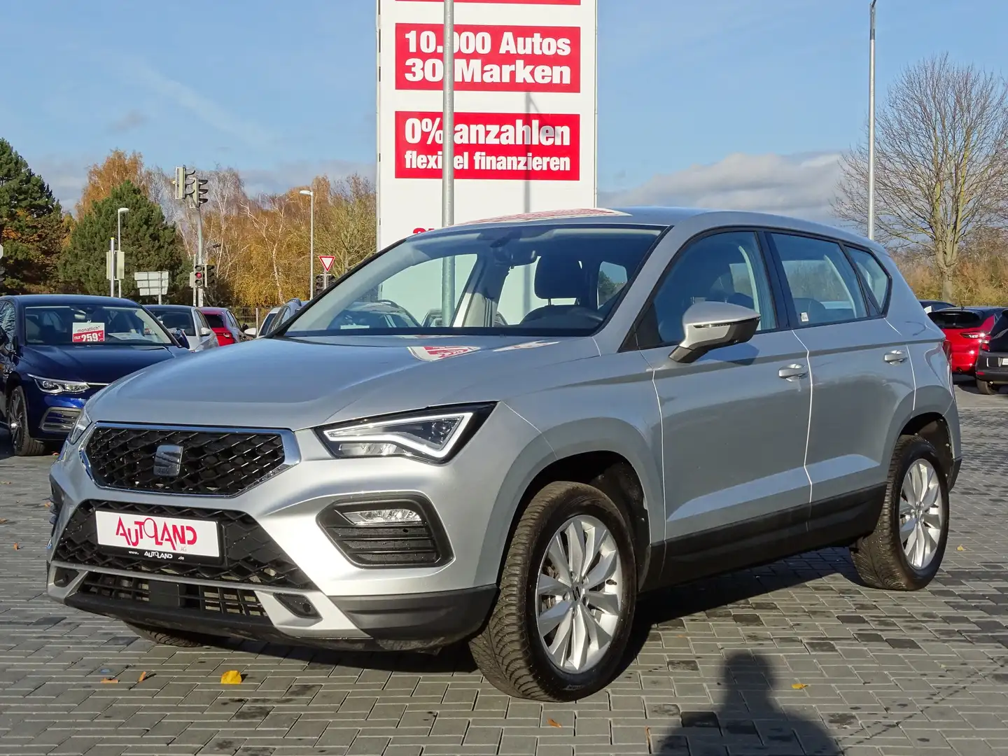 SEAT Ateca 1.5 Style LED Navi Lenkradheizung DAB AHK Argent - 2