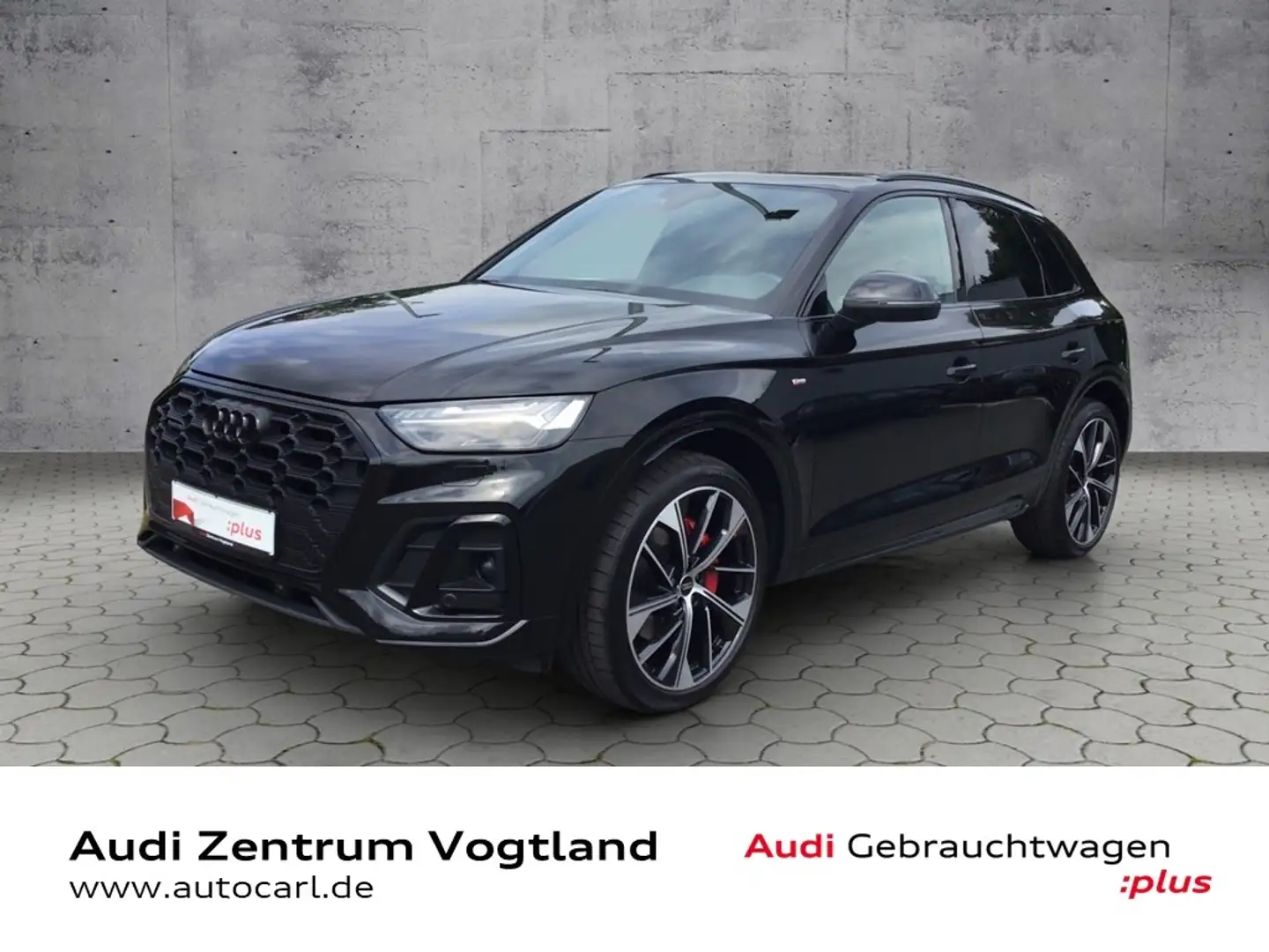 Audi Q5 50TDI quattro edition one Business/Pano/Memorysit Noir - 1