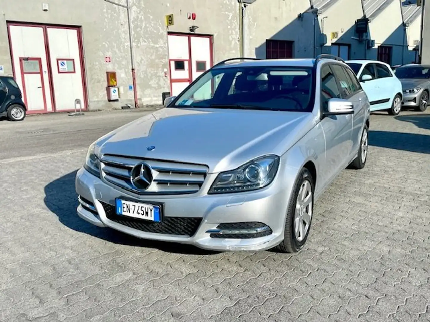 Mercedes-Benz C 200 Classe C SW cdi Elegance Auto. Uniproprietario Argento - 1