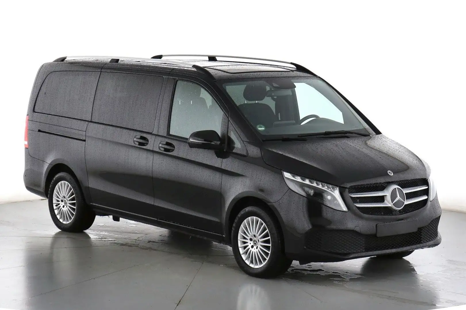 Mercedes-Benz V 300 d 4M Lang DISTRONIC*AHK*LED*7SITZE EDITION Schwarz - 1