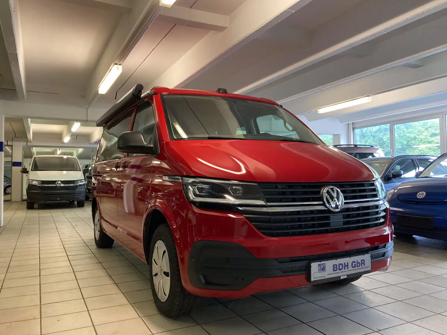 Volkswagen T6.1 California 2.0 TDICalifornia Coast FWD LED, Standheizung Rot - 1