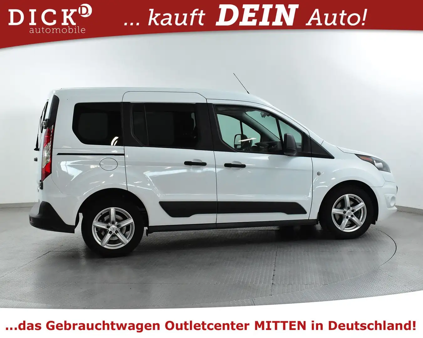 Ford Tourneo Connect 1.5 TDCI Trend 5SI+KLIMA+PDC+AHK Blanc - 2
