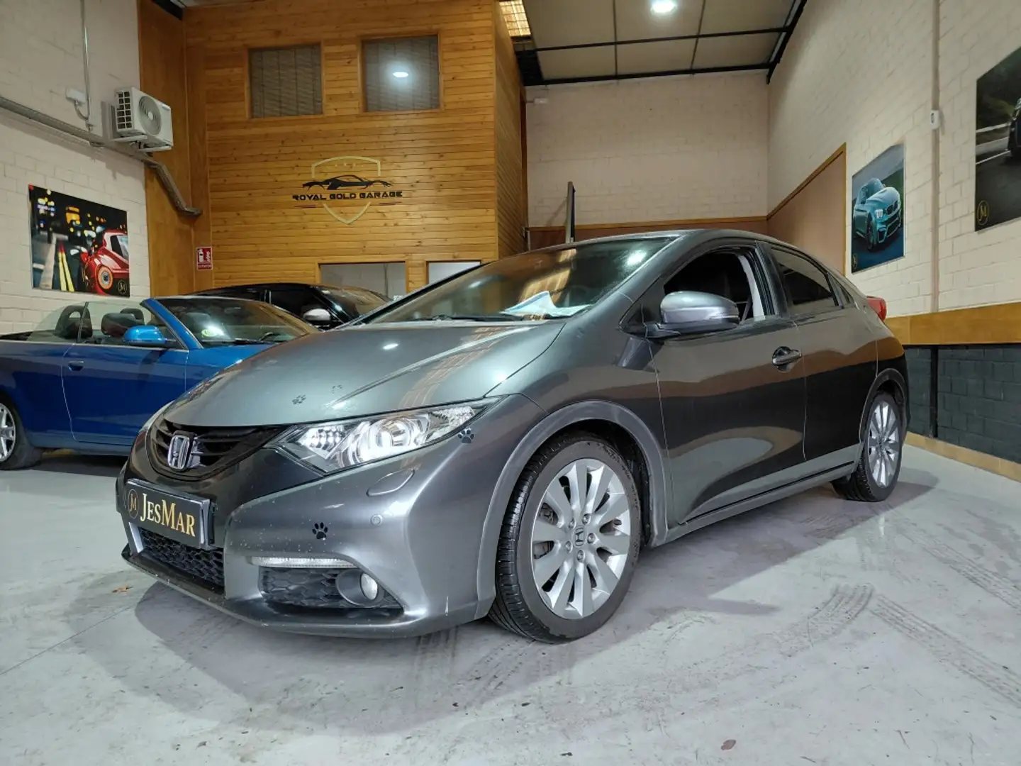 Honda Civic 1.6 i-DTEC Lifestyle Gris - 1
