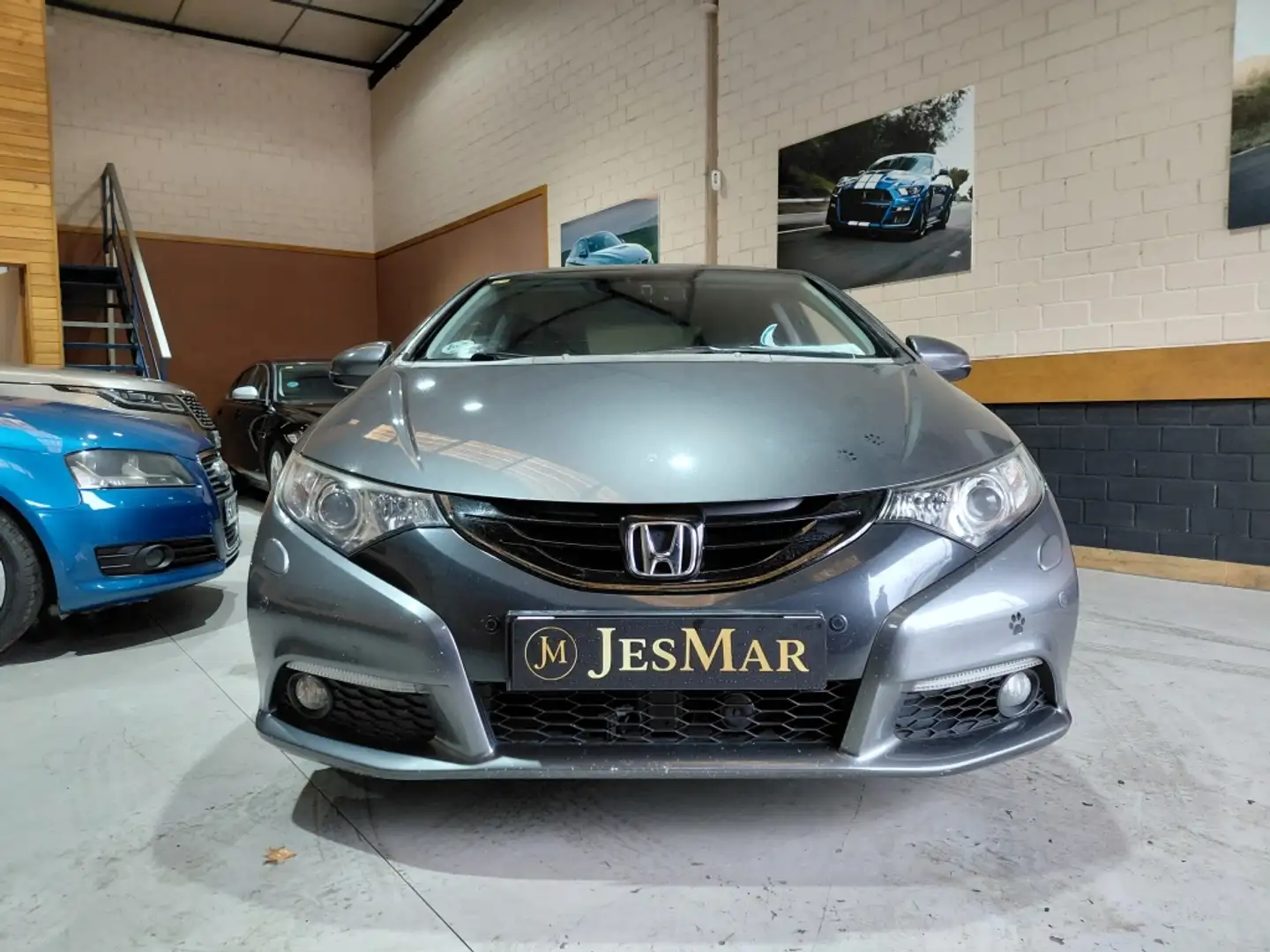 Honda Civic 1.6 i-DTEC Lifestyle Gris - 2