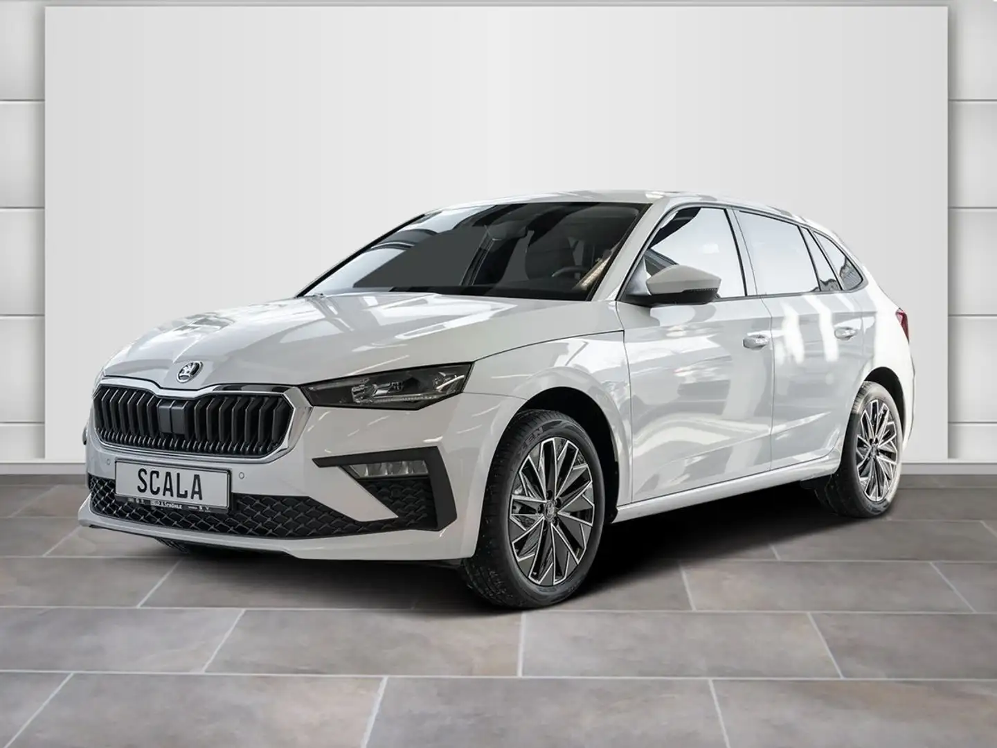 Skoda Scala Selection 1,0 TSI 85kW SHZ R-KAM NAVI Weiß - 2