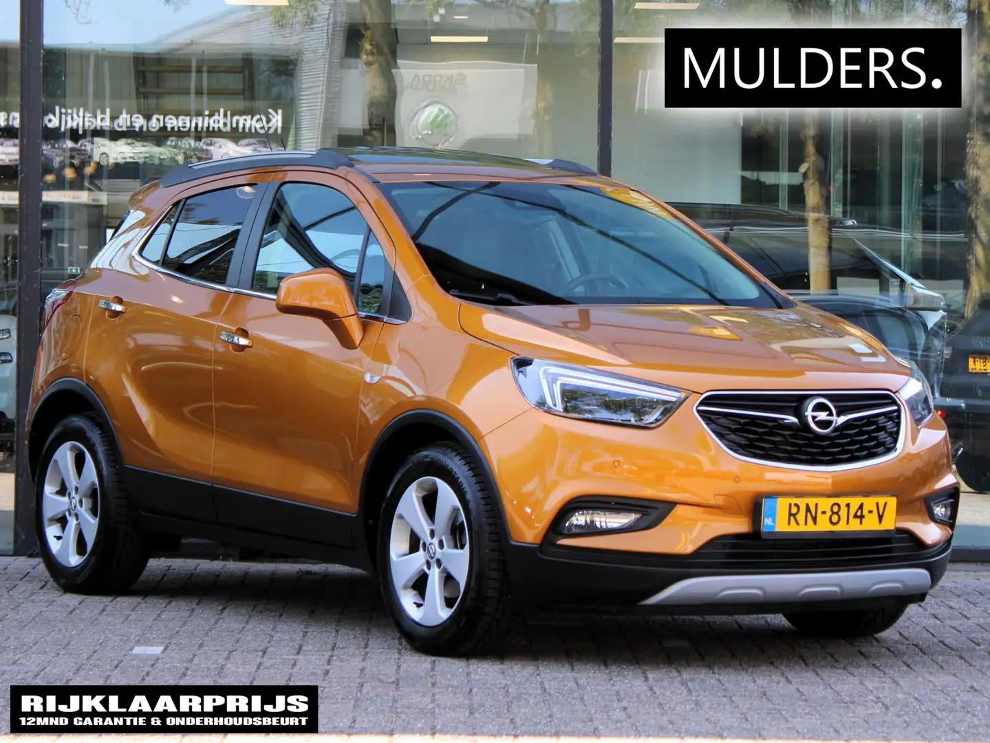 Opel Mokka X 1.4 Turbo Innovation | Navi / Schuifdak / Leder Bruin - 1