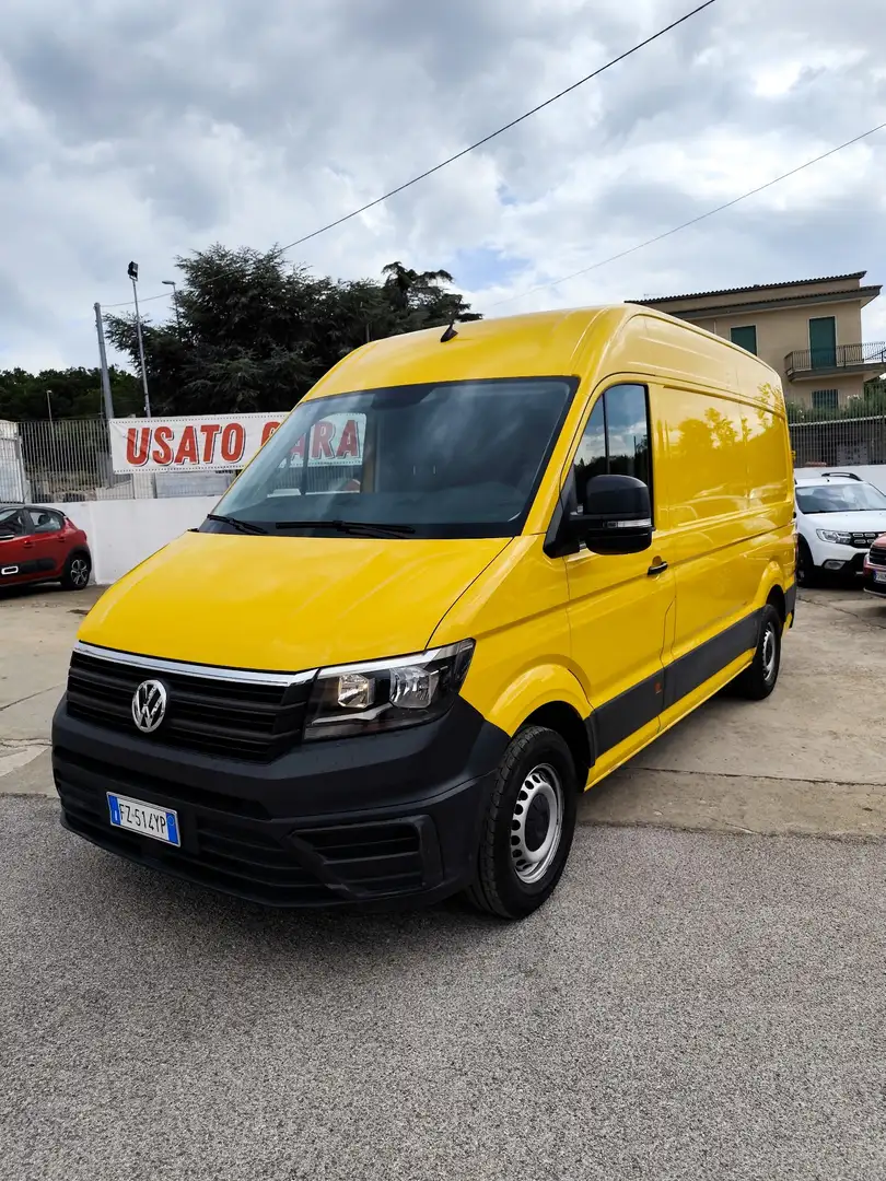 Volkswagen Crafter 2.0 TDI 140CV Jaune - 1