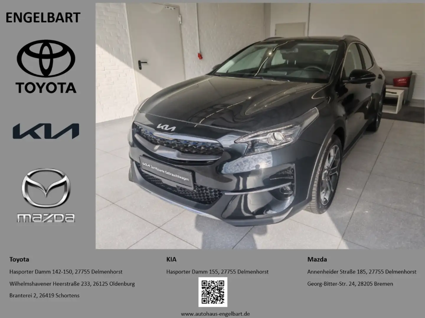 Kia XCeed Spirit PHEV 1.6 Technologie-Paket Sitz-Komfort-Pak Schwarz - 1