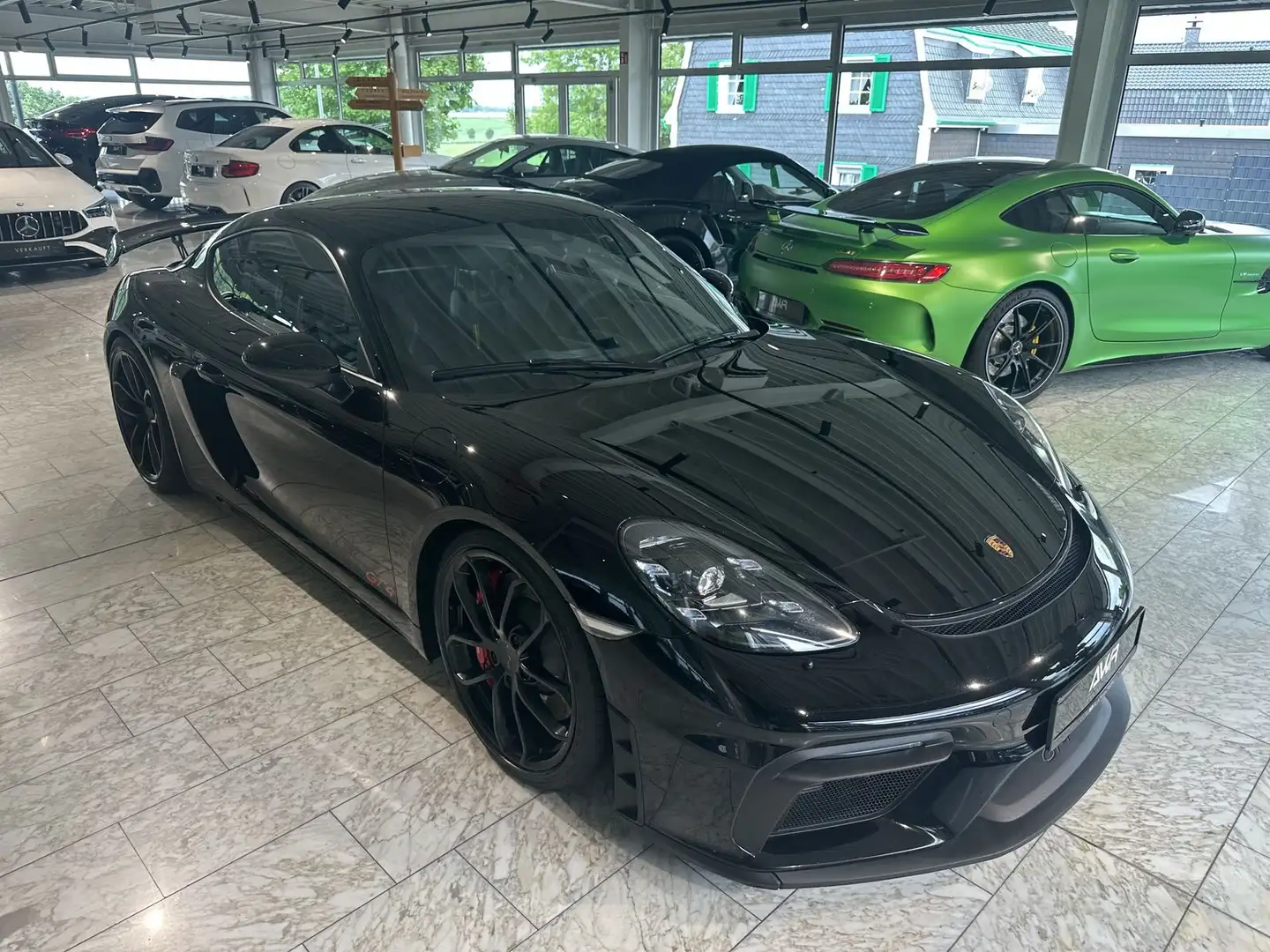 Porsche Cayman GT4 CLUBSPORT*S.CHRONO*APPROVED*R.KAMERA Schwarz - 2