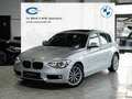 BMW 118 118i Aut. Advantage Leder Glasdach Silber - thumbnail 1