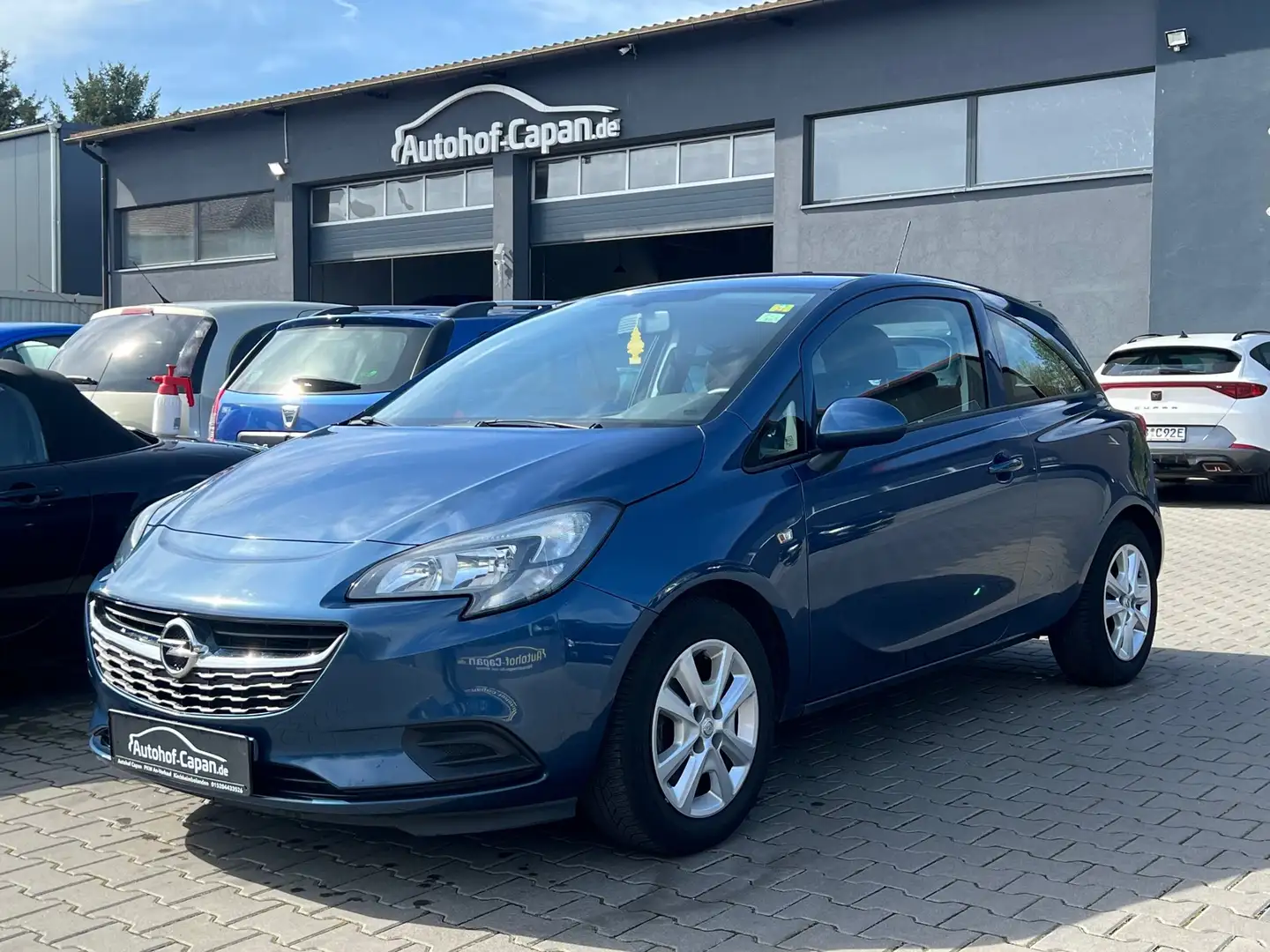 Opel Corsa Corsa E Edition/SHZ/TÜV 03.26/PDC/Eu.6/ZV/2.Ha/ Blau - 1