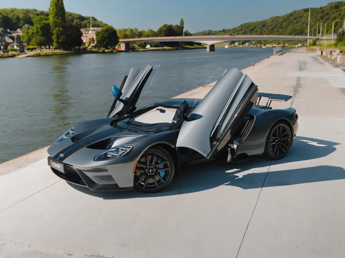 Ford GT Carbon Series Albastru - 1