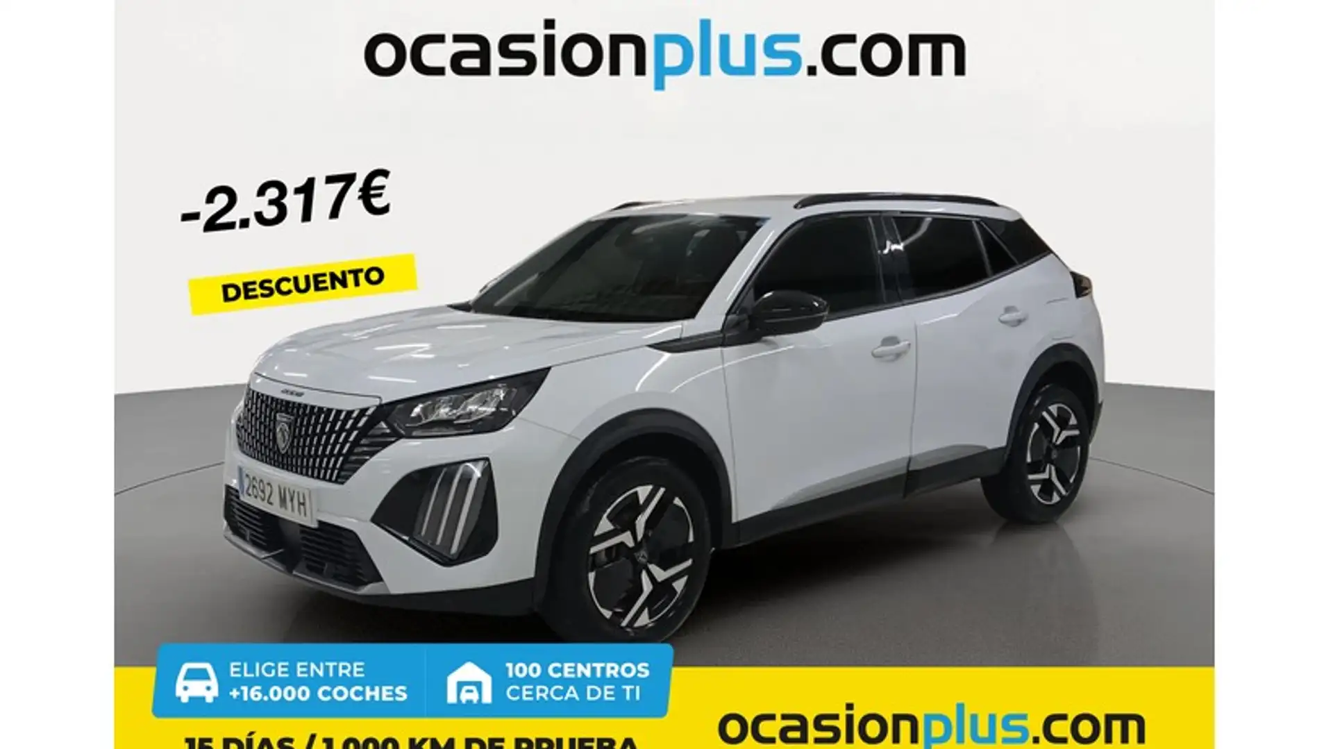 Peugeot 2008 1.2 PureTech S&S Allure 100 Blanco - 1