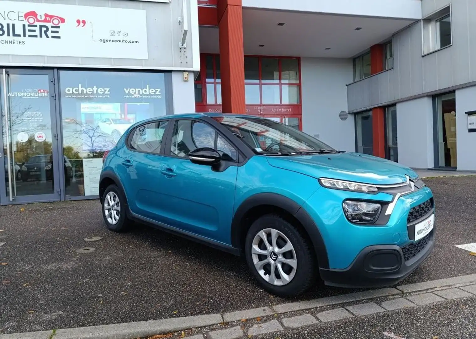 Citroen C3 Citroën 1.5 BlueHDi Phase 2 102 cv FEEL GARANTIE Blau - 2