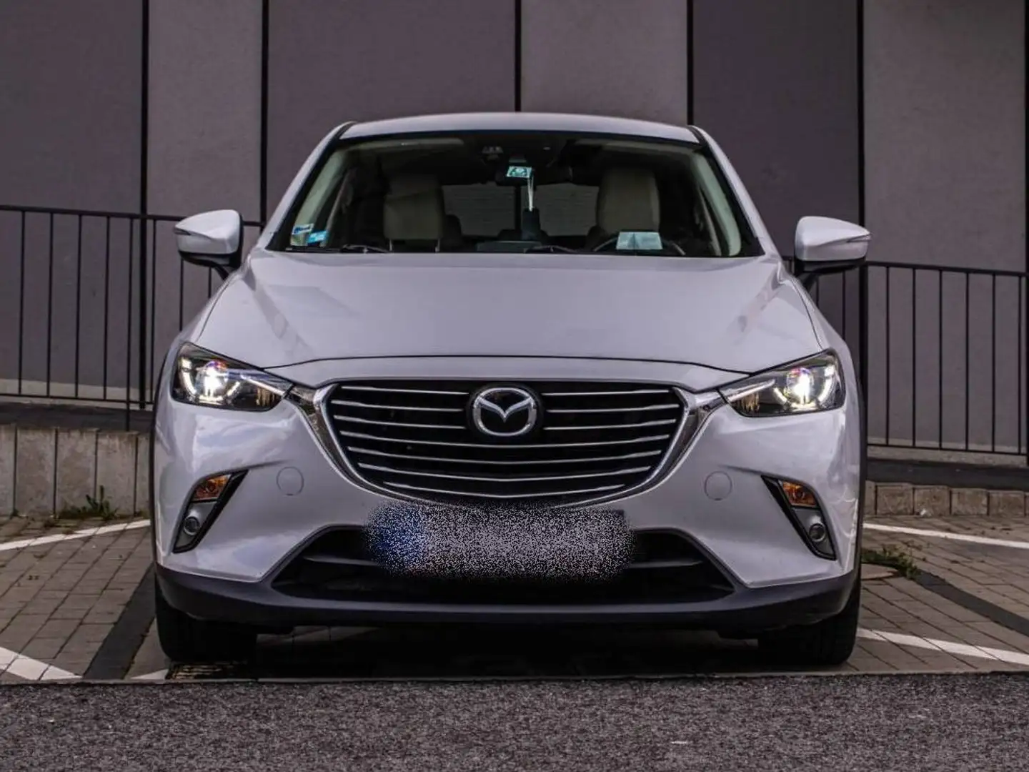 Mazda CX-3 CX-3 SKYACTIV-D 1.5 SKYACTIV-Drive AWD Sports-Line Weiß - 2