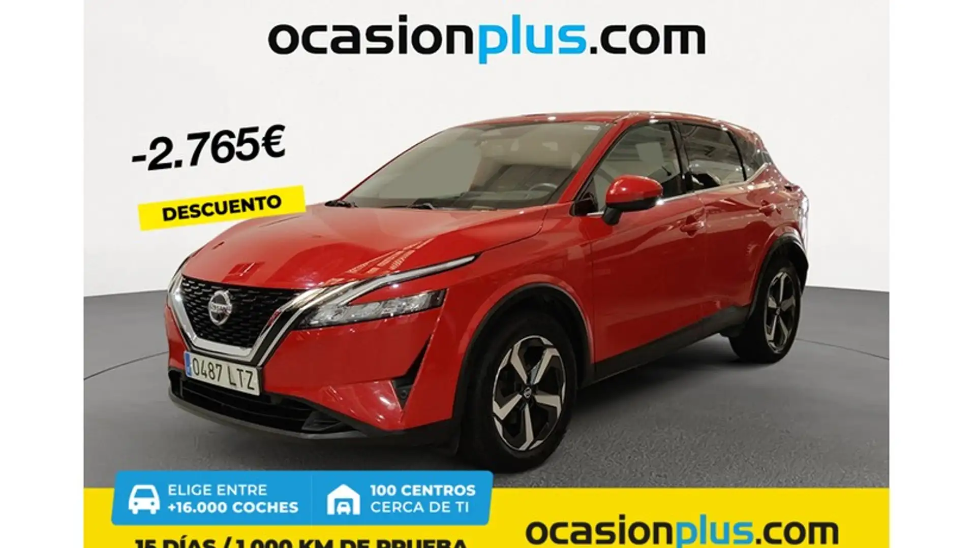 Nissan Qashqai 1.3 DIG-T mHEV 12V N-Connecta 4x2 103kW Rojo - 1