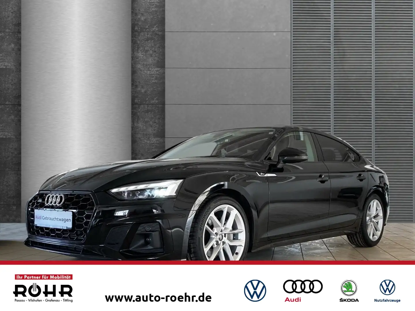 Audi A5 Sportback (Garantie 11/2028.Navi.Kamera.SHZ.Matrix Schwarz - 1