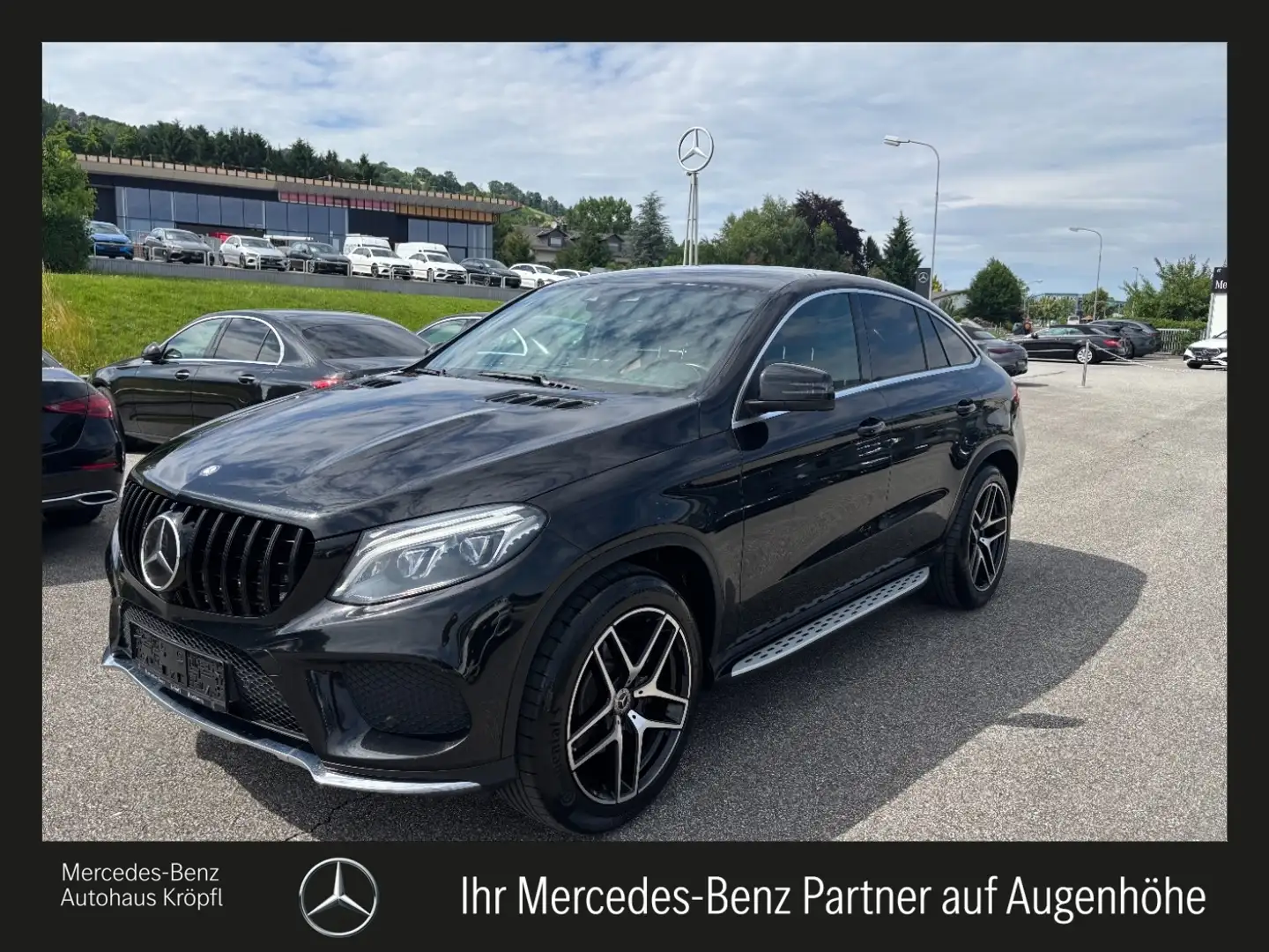 Mercedes-Benz GLE 350 d 4MATIC Coupé AMG FAP AIR Distr PTS Shz Schwarz - 1