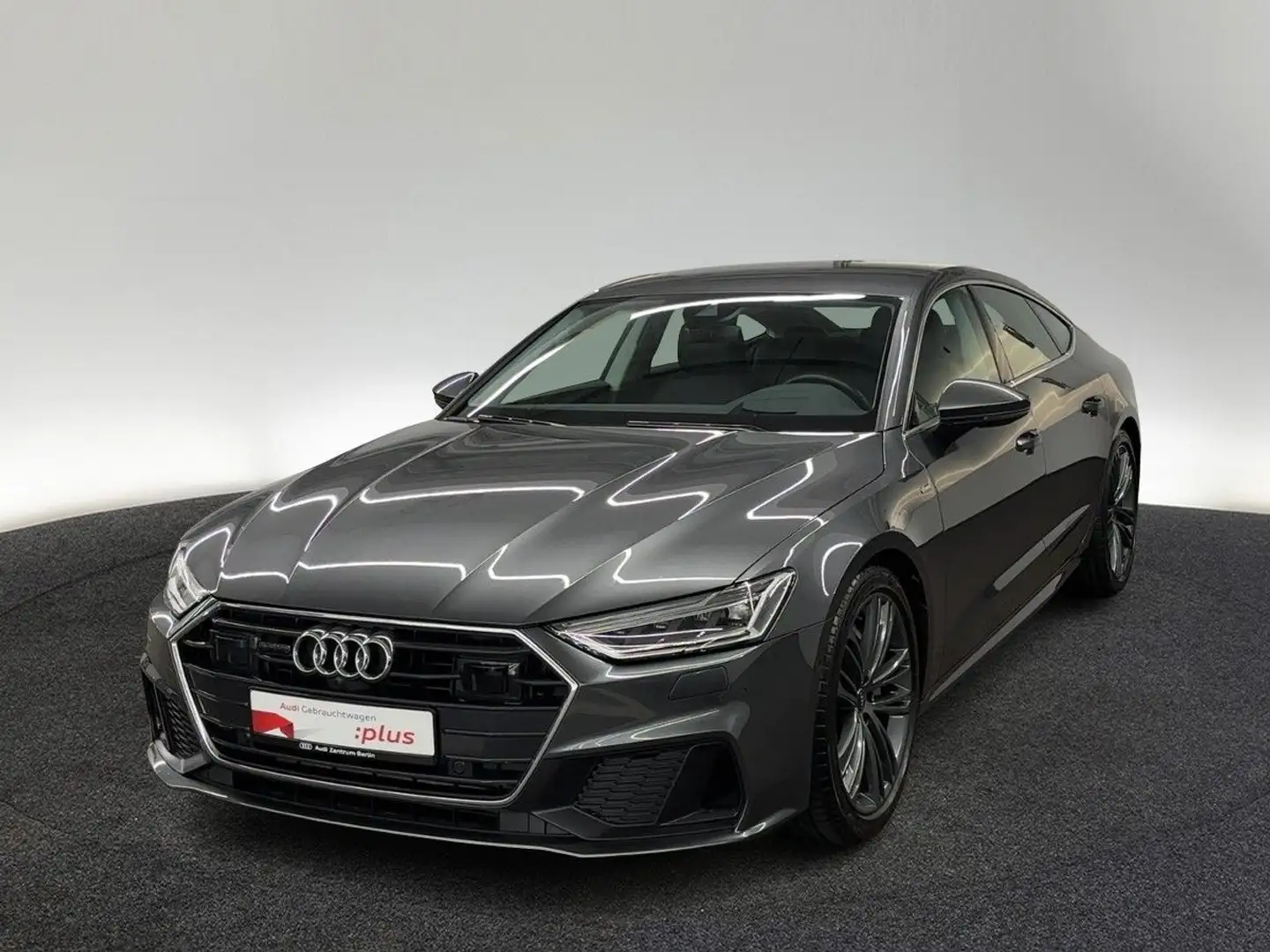 Audi A7 55 TFSI qu.S tr. LED 360°K NAVI HUD Gris - 2
