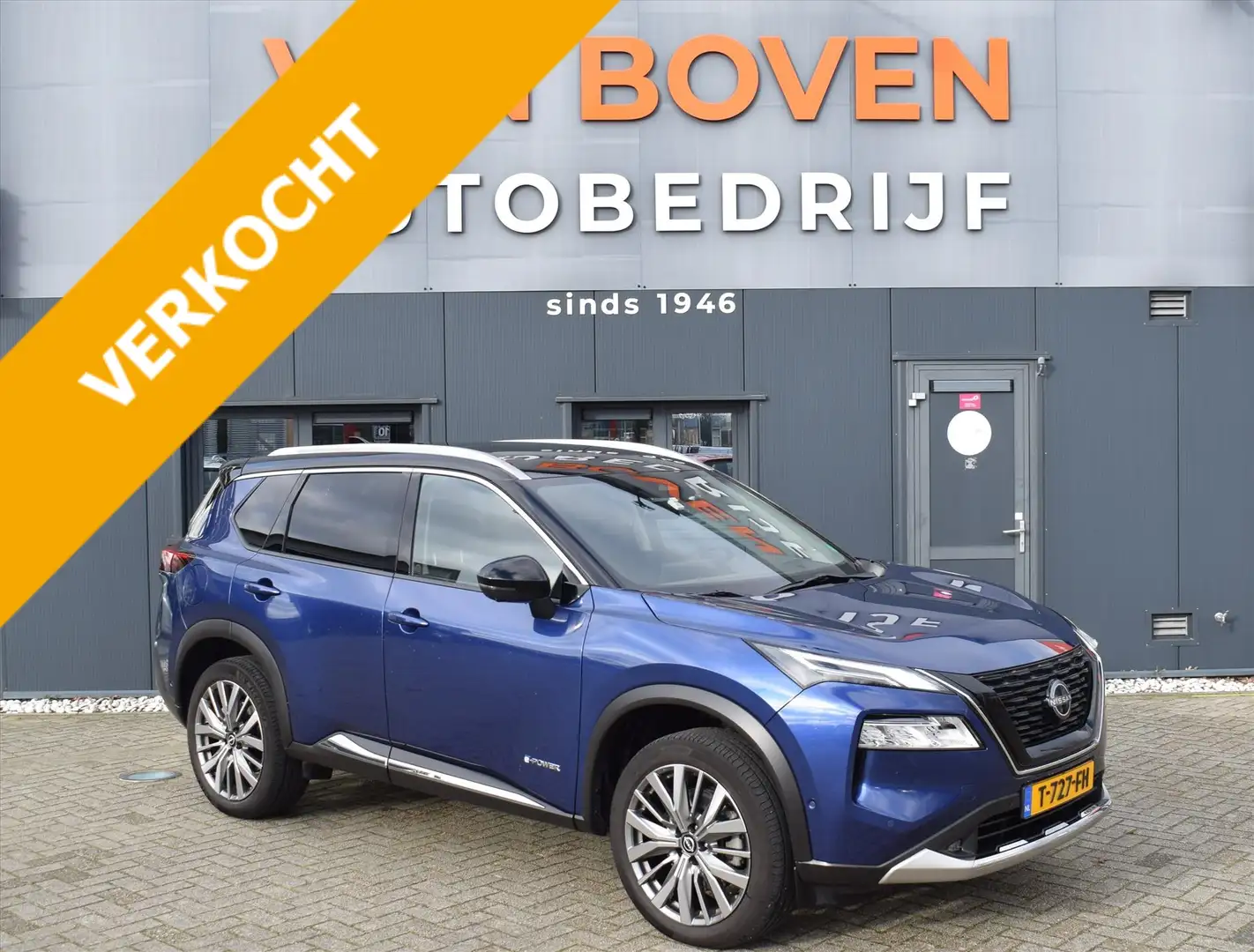 Nissan X-Trail E-Force 4WD 158pk 7pl Tekna Plus Blauw - 1