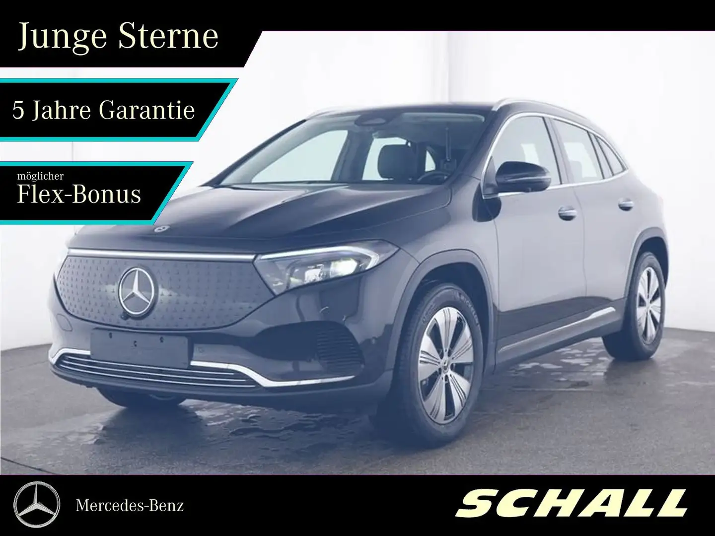 Mercedes-Benz EQA 300 4M PRO DIST+LED+360°+KEYLESS+EASY-PACK Schwarz - 1