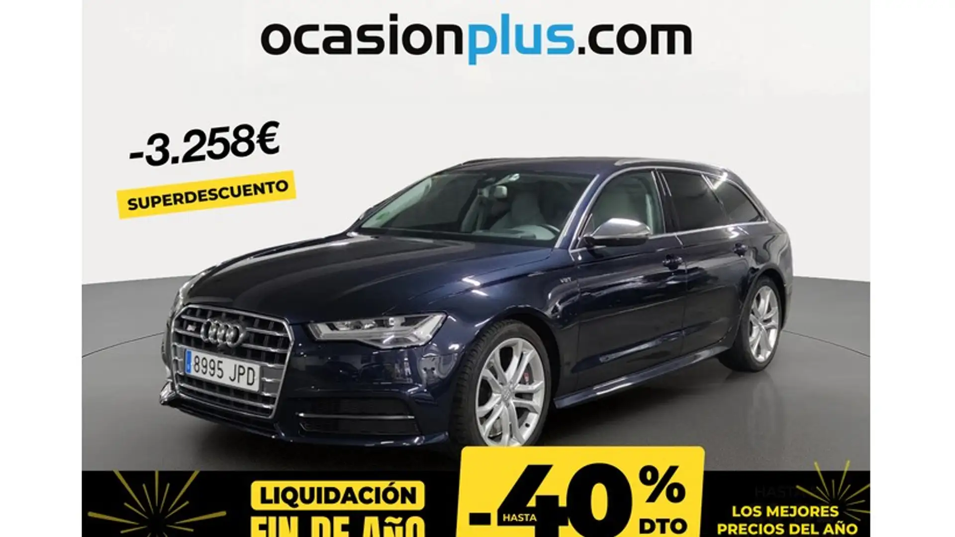 Audi S6 Avant 4.0 TFSI quattro S-Tronic Bleu - 1