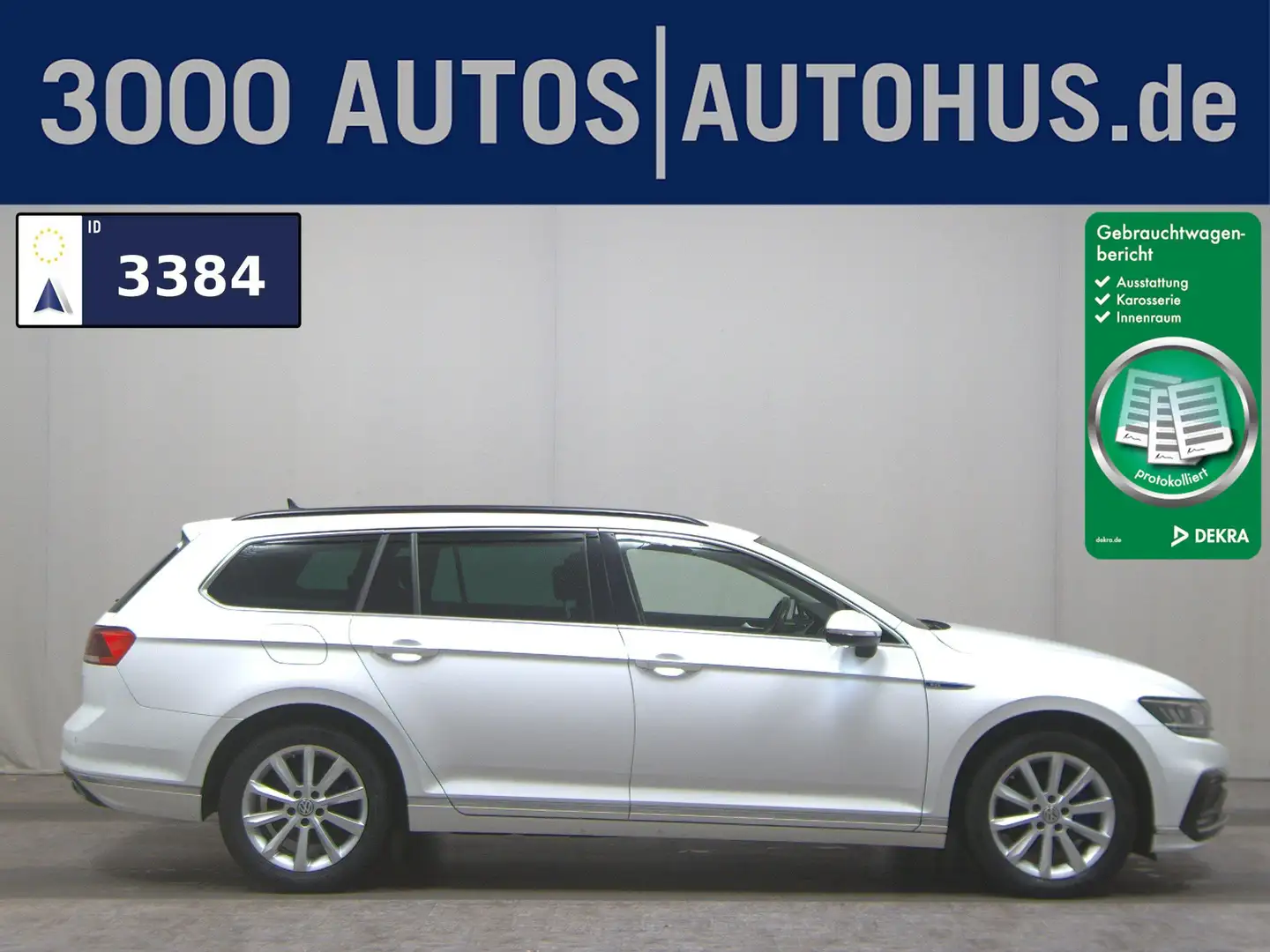 Volkswagen Passat Var. GTE 1.4 TSI Navi LED DC RFK ACC StHz Weiß - 1