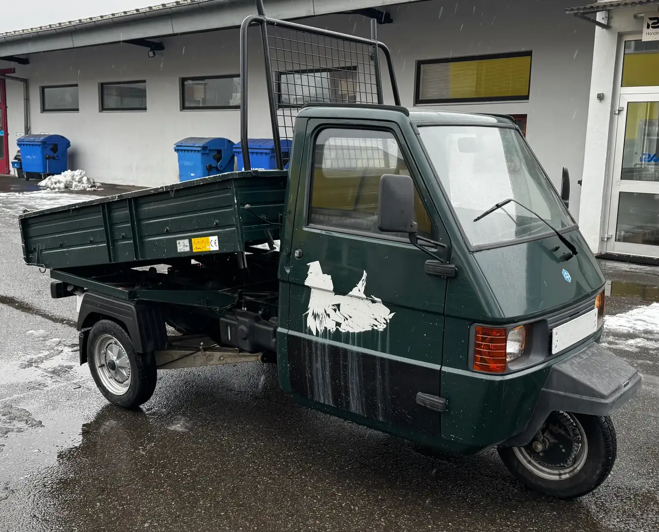 Piaggio Ape KIPPER TÜV 01/2028 Grün - 1