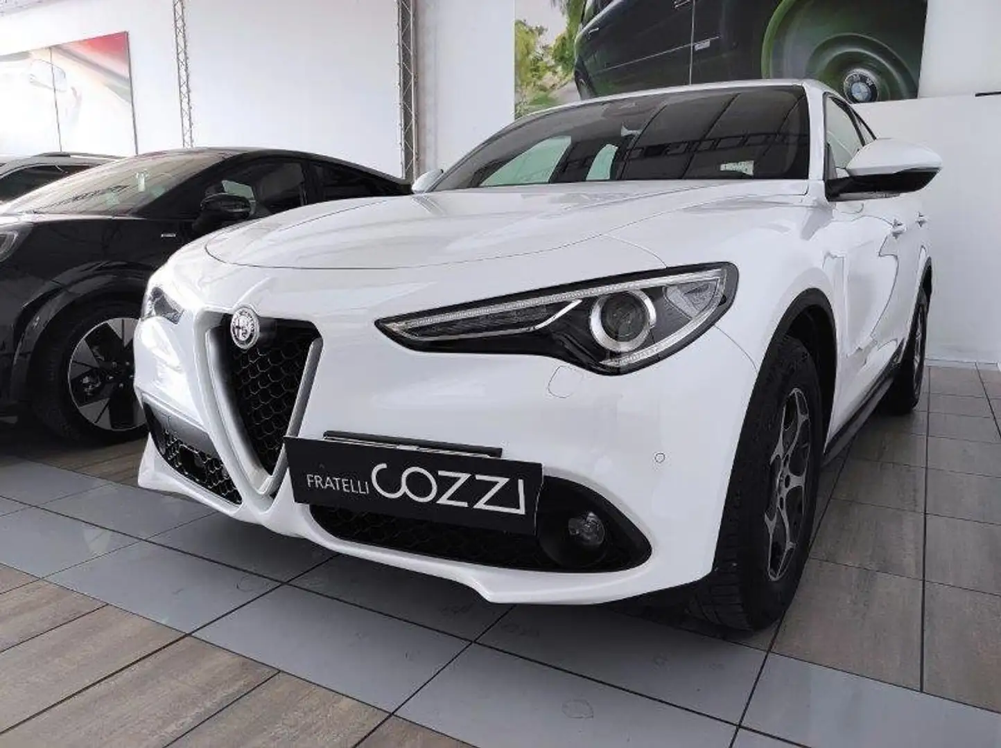 Alfa Romeo Stelvio (AUTOCARRO) 2.2 160 CV AT8 RWD Super Business Bianco - 2