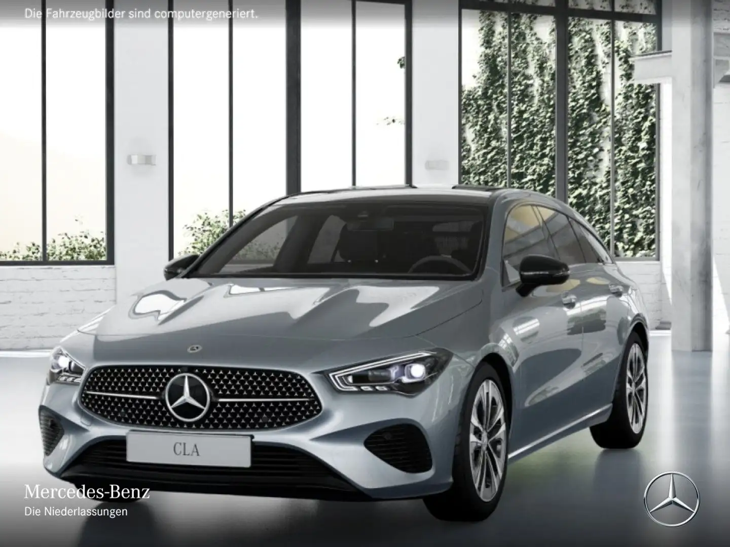 Mercedes-Benz CLA 200 PROGRESSIVE+NIGHT+PANO+360°+AHK+MULTIBEAM Silber - 2