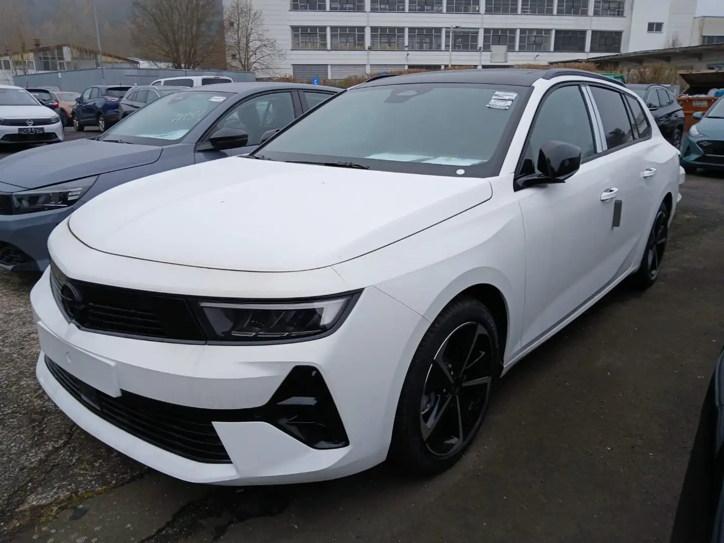 Opel Astra ST 1.2 Turbo GS LED+PANO+360°VIEW Blanc - 1