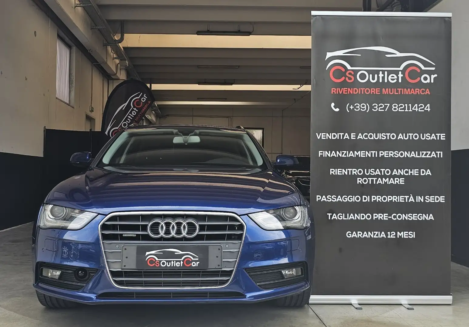 Audi A4 Avant 2.0 Tdi S-Line Edition Quattro  S-Tronic Blu/Azzurro - 1