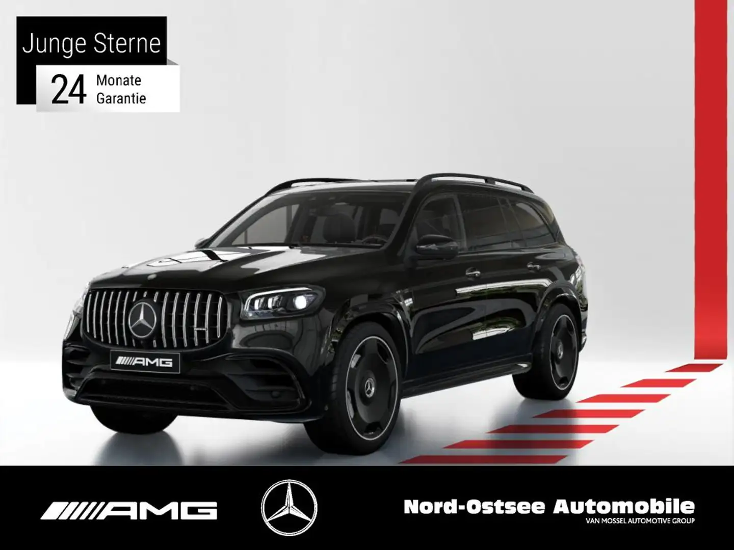 Mercedes-Benz GLS 63 AMG 4M PANO AHK Burmester 3D Premium-Plus Schwarz - 1