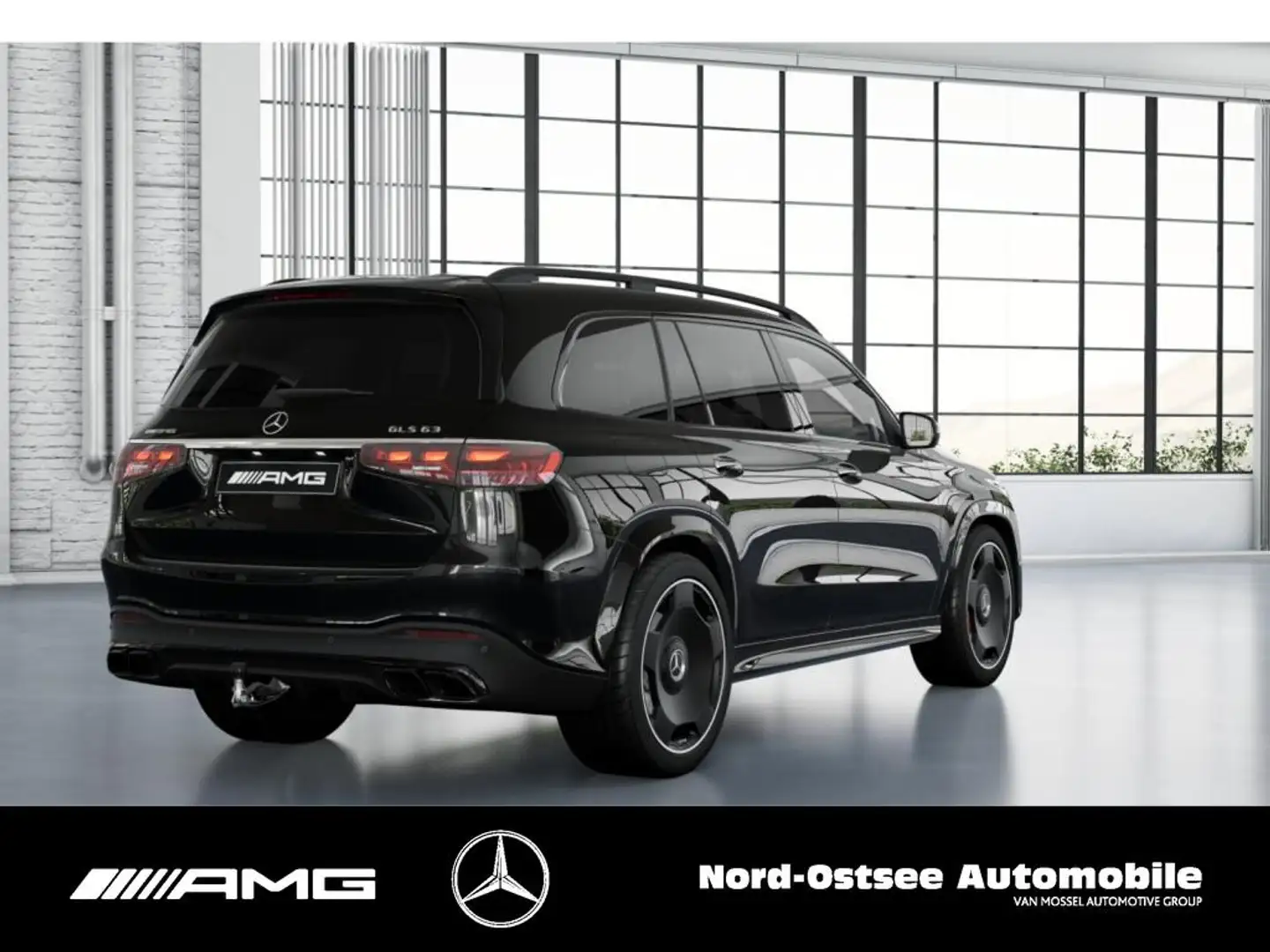 Mercedes-Benz GLS 63 AMG 4M PANO AHK Burmester 3D Premium-Plus Schwarz - 2