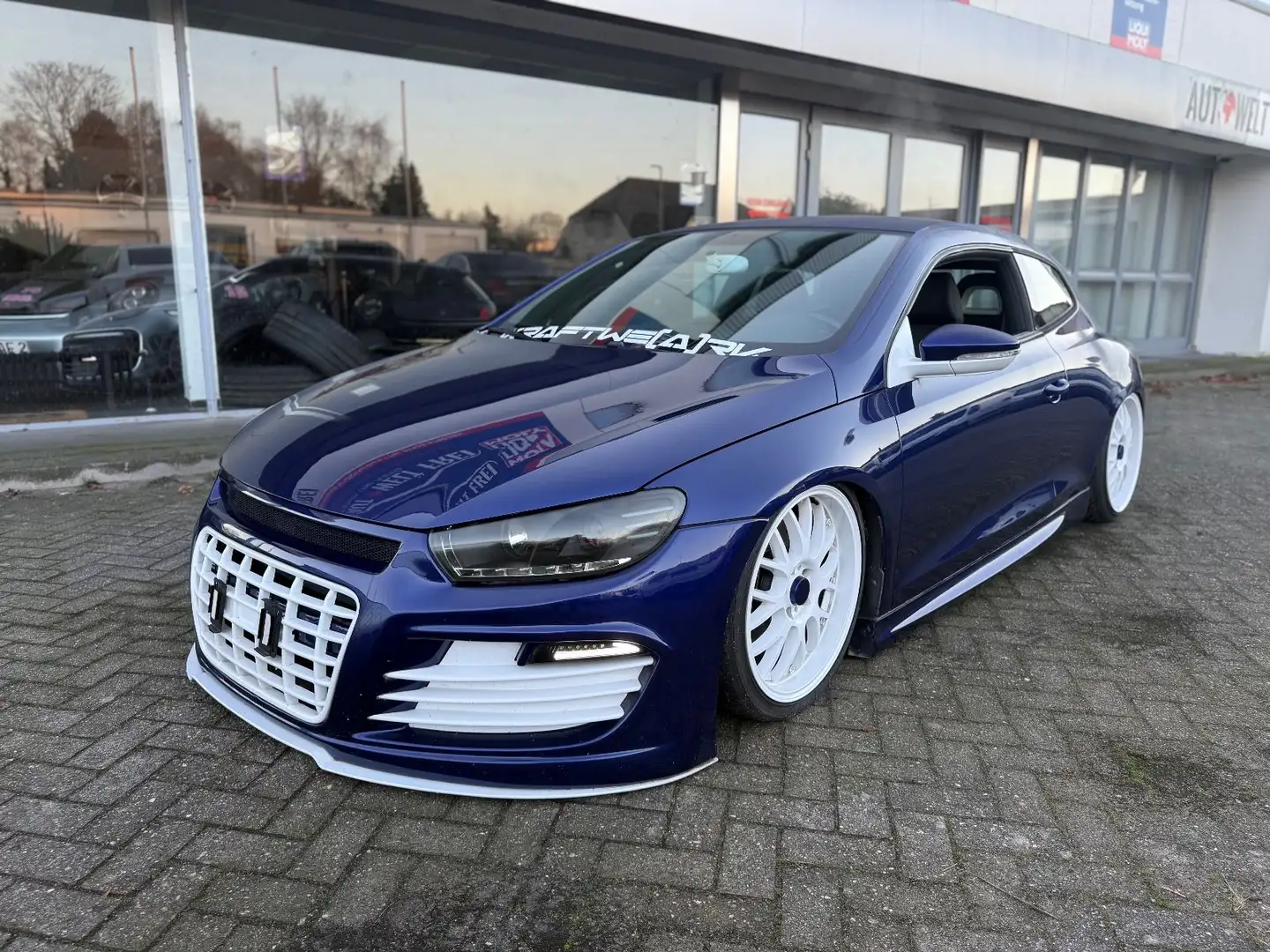 Volkswagen Scirocco 2.0 TSI 147 kW 1.Hand*Airlift*Showcar*Rieger*TOP Violett - 2