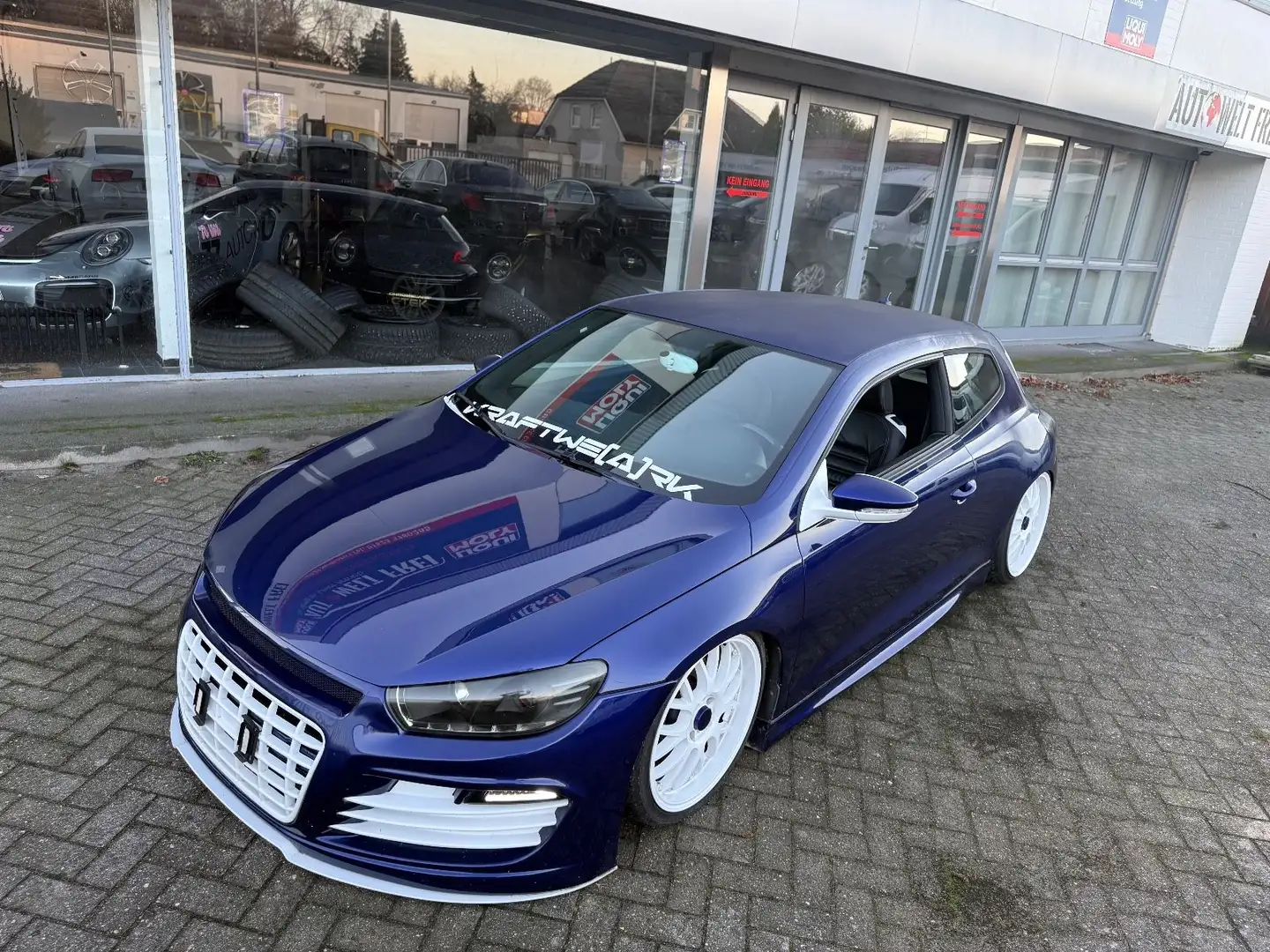 Volkswagen Scirocco 2.0 TSI 147 kW 1.Hand*Airlift*Showcar*Rieger*TOP Violett - 1