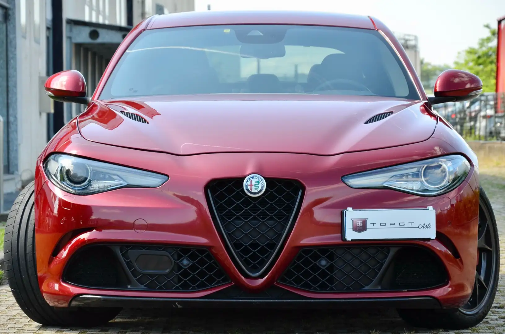 Alfa Romeo Giulia 2.9 t V6 Quadrifoglio 510cv auto ROSSO TRISTRATO Rosso - 2