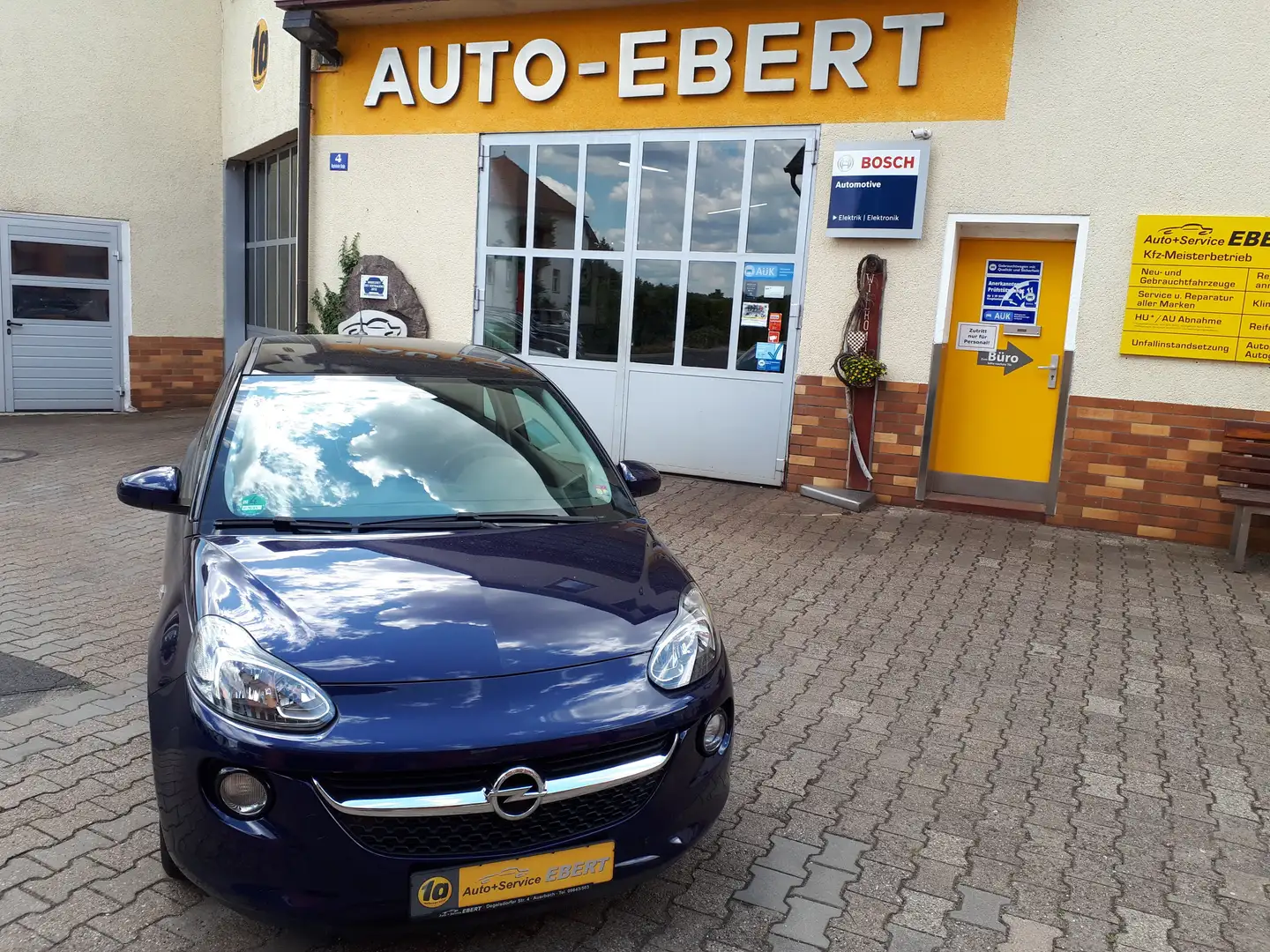 Opel Adam 1.4 "Jam" Parkpilot hi., Alufelgen, Tempomat, etc. Blau - 1
